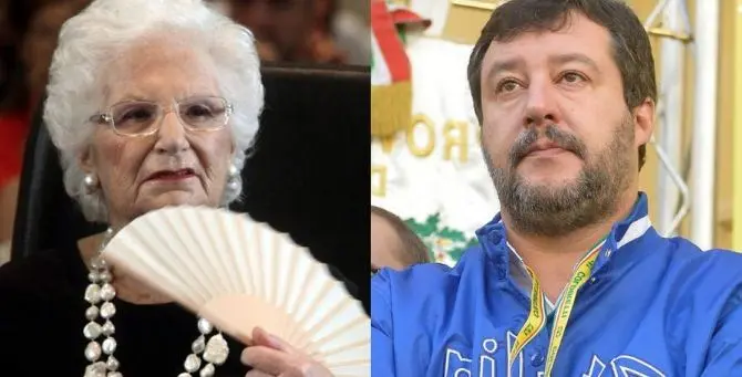 Matteo Salvini incontra Liliana Segre, faccia a faccia in casa della senatrice