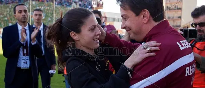 Reggina-Casertana nel ricordo di Nino, l'omaggio della squadra amaranto