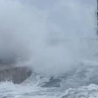 Maltempo, sospesi i collegamenti via mare con la Sicilia