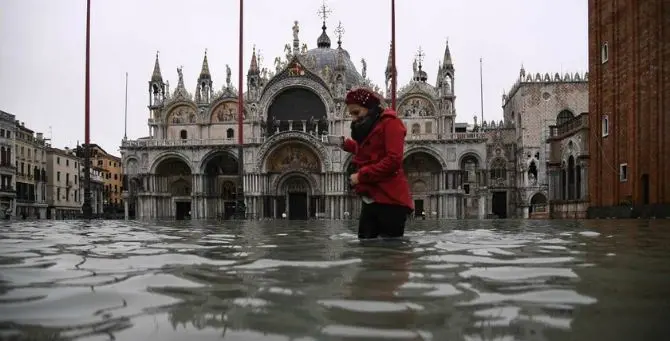 Venezia sott'acqua, dalla Russia 1milione di euro per salvare la città