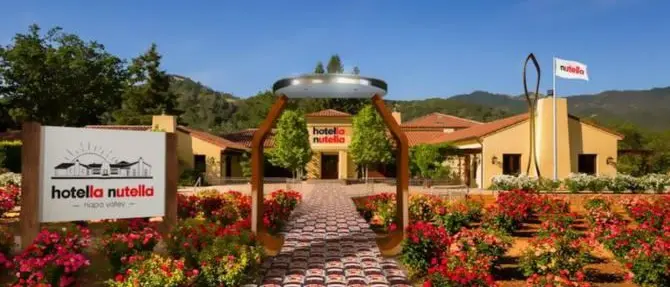 Hotel Nutella, nasce il primo albergo dedicato ai fan più golosi