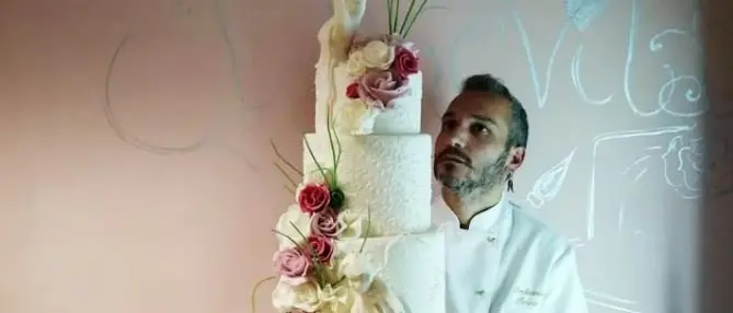 Cake design, pasticciere calabrese trionfa alla fiera degli sposi di Roma