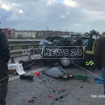 Cosenza, scontro tra due auto sulla strada per la Sila. Due feriti