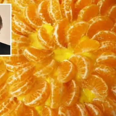 L’attore Lino Banfi lancia la crostata con le clementine di Corigliano-Rossano
