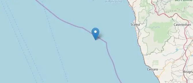 Terremoto in Calabria, due scosse ravvicinate al largo di Scalea