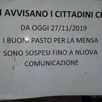 Da dicembre mensa sospesa nelle scuole, è caos al Comune di Cosenza