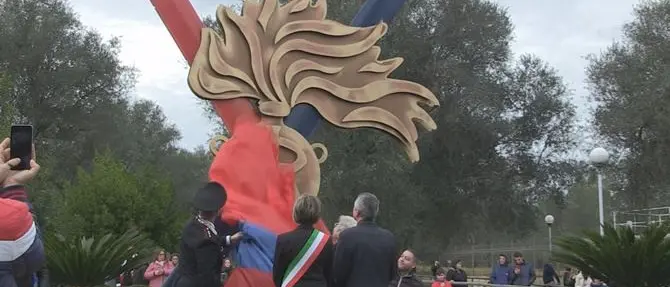Vibo ha il suo eroe: inaugurato il monumento a Gaetano Miscia