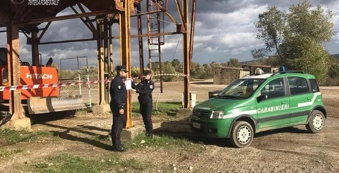 Sequestrati due impianti di produzione calcestruzzo tra Lattarico e Luzzi