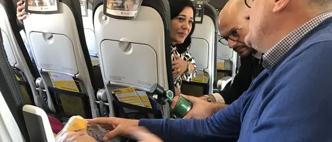 In stato di precoma sul volo per Tel Aviv, si salva grazie a due medici reggini