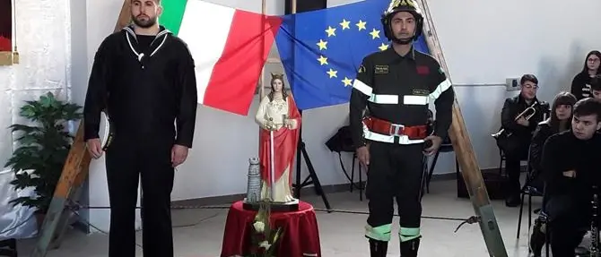 Vibo: Vigili, Marina e Guardia costiera insieme per la festa di Santa Barbara