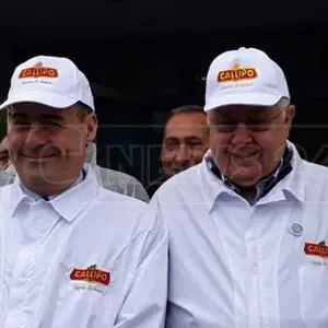 Regionali, Zingaretti incontra Callipo: «Pezzo da novanta, con lui per amore della Calabria»