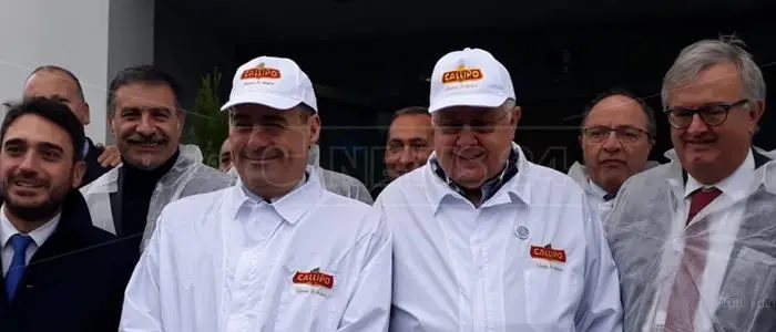 Regionali, Zingaretti incontra Callipo: «Pezzo da novanta, con lui per amore della Calabria»