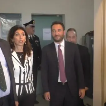 Il viceministro dei Trasporti Cancelleri in visita al porto di Gioia Tauro