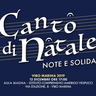 Vibo in festa, concerto di Natale con coro e orchestra della scuola Vespucci