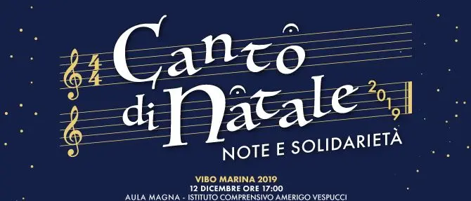 Vibo in festa, concerto di Natale con coro e orchestra della scuola Vespucci