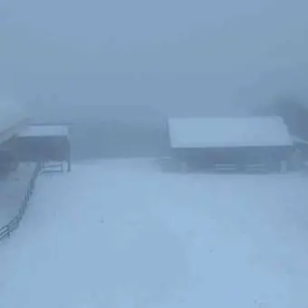 Arriva la prima neve in Sila, sollievo per gli operatori turistici