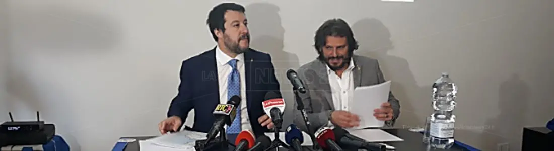 Salvini in Calabria: «Regionali? Vinceremo noi, chiunque sarà il candidato presidente»