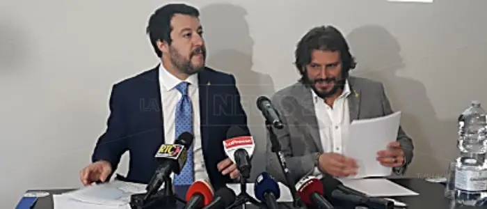Salvini in Calabria: «Regionali? Vinceremo noi, chiunque sarà il candidato presidente»