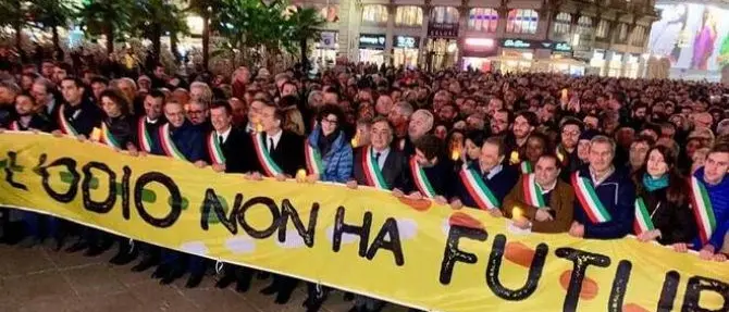 In nome della Segre: manifestazione ad Aprigliano contro l’odio