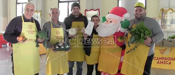 Dal produttore al consumatore, il mercato Coldiretti nella stazione funicolare di Catanzaro