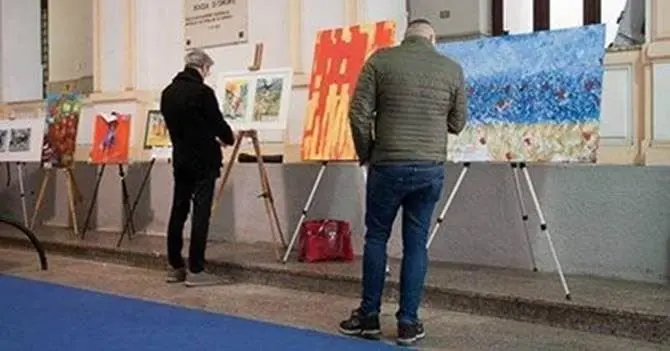 Un tuffo nell'arte a Reggio con la mostra nella galleria di palazzo San Giorgio