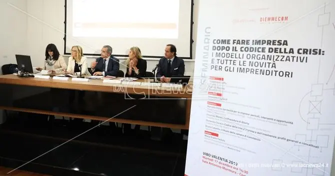 A Vibo un seminario sul “Codice della crisi d’impresa”