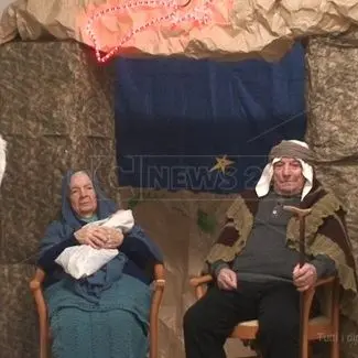 A Petrizzi un presepe vivente speciale con gli anziani della casa di riposo