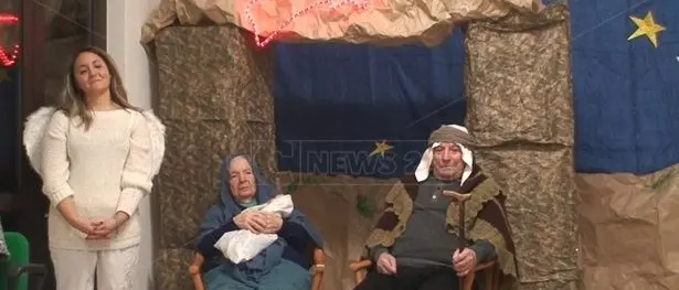 A Petrizzi un presepe vivente speciale con gli anziani della casa di riposo