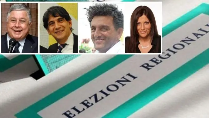 Regionali, sfida a quattro per la poltrona di presidente: liste e nomi dei candidati