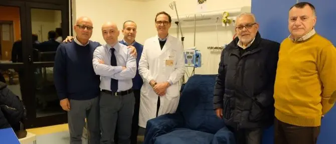 Catanzaro, donate dieci poltrone al reparto di Pediatria dell'ospedale Pugliese