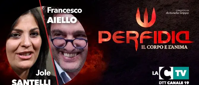 Santelli contro Aiello nello speciale di Perfidia sulle elezioni regionali