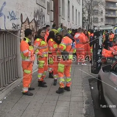 Cosenza, 118 a rischio. Protesta davanti all'Asp con sirene spiegate