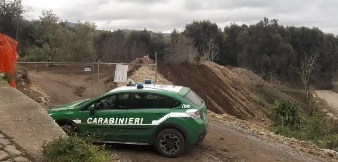 Terreno trasformato in discarica di inerti, 4 denunce a Cittanova