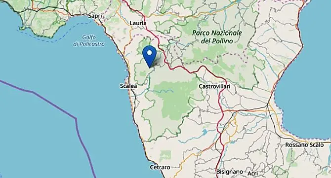 Terremoto, scossa 3.3 nel Cosentino: nessun danno