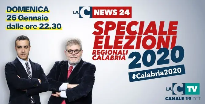 I risultati delle elezioni regionali in Calabria nella maratona di LaC