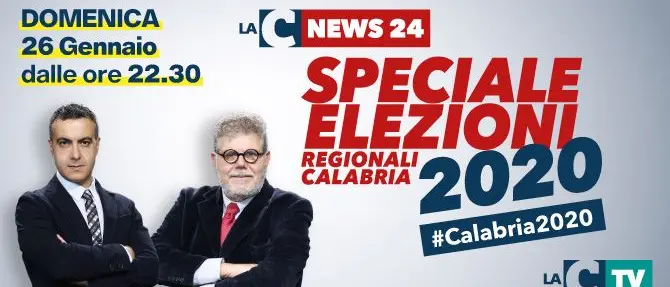 I risultati delle elezioni regionali in Calabria nella maratona di LaC