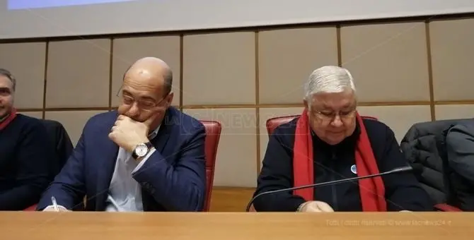 Zingaretti tira la volata a Callipo: «I calabresi con lui vivranno meglio»