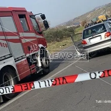 Incidente a Rende, carambola di auto: quattro veicoli coinvolti