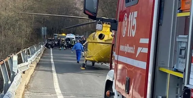 Incidente sulla statale 107 nel Cosentino, interviene l’elisoccorso