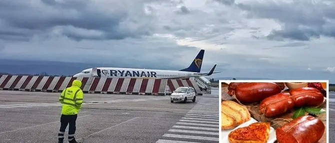 «Butta la ‘nduja, non può volare»: la storia di un triste addio in aeroporto