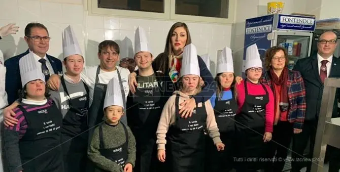 A cena dagli Chef del cuore, la cucina stellata dei ragazzi con sindrome di down