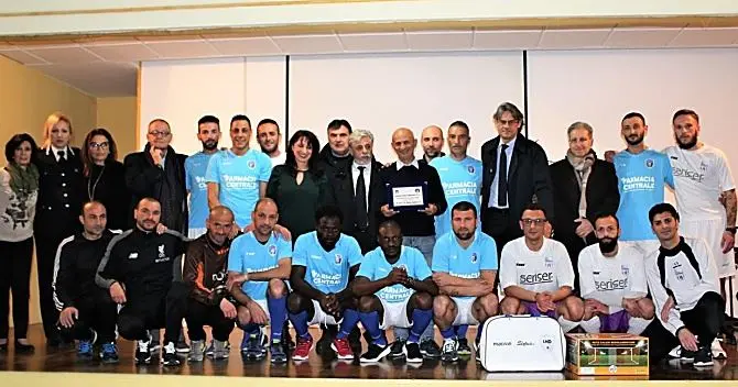 Calcio a 5, alla Casa circondariale di Paola la coppa Disciplina