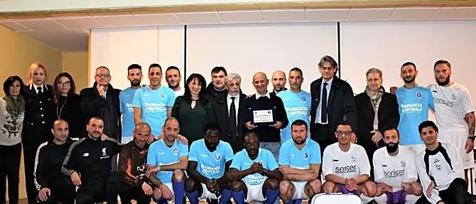 Calcio a 5, alla Casa circondariale di Paola la coppa Disciplina