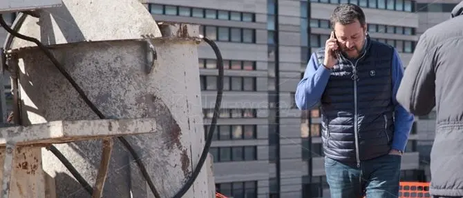 Salvini a Reggio: «Troppi 15 anni per il nuovo tribunale, i responsabili pagheranno»