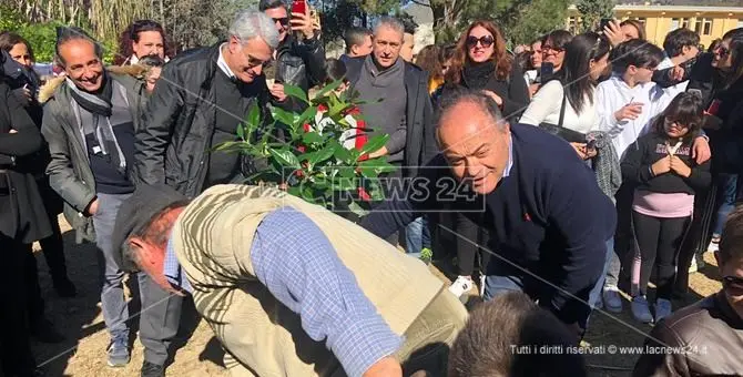 A Fuscaldo un ulivo dedicato a Gratteri nel Giardino dei Giusti