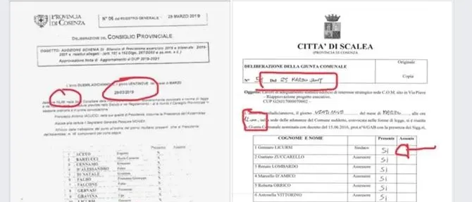 Scalea, l’ex consigliere denuncia: «Il sindaco Licursi in Comune e Provincia alla stessa ora»