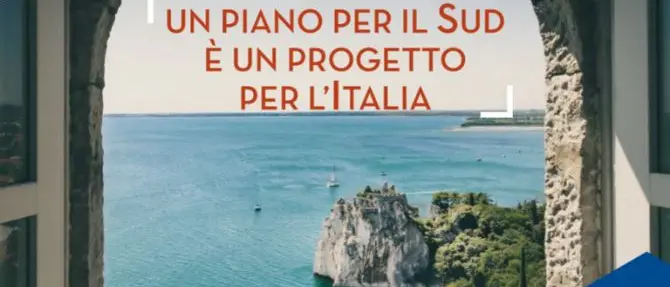 È il piano per il Sud ma nella brochure del ministero c’è il mare di Trieste