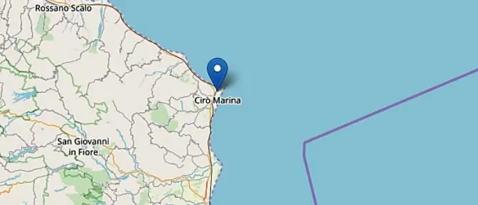 Terremoto nel Crotonese, 8 scosse nelle ultime ore. Trema anche Cirò