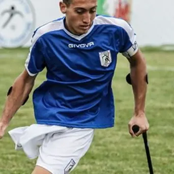 Il capitano della Nazionale calcio amputati al Sabato del Villaggio