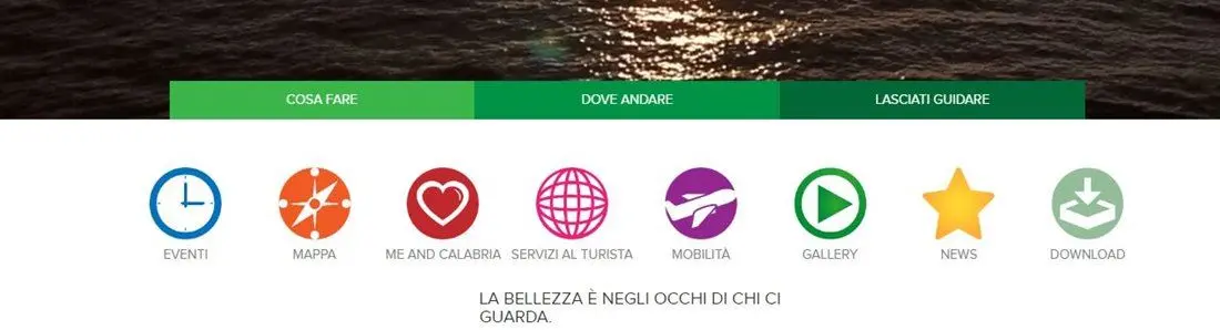 Il portale turistico della Regione Calabria torna online ma è peggio di prima, anzi uguale